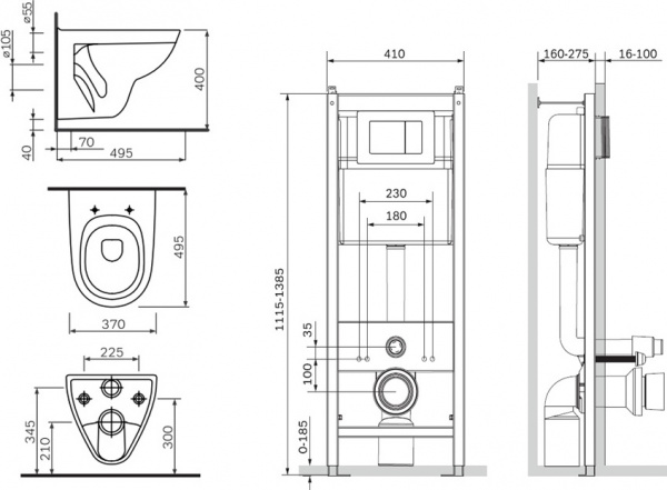��������  �������� AM.PM Sense IS3741738 + ���������� AM.PM �� 30 ���� �������� �� �����������
