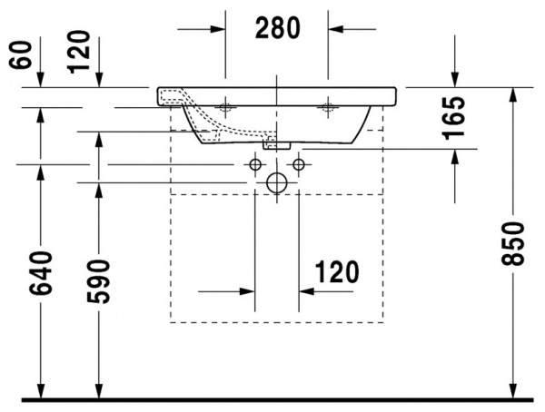 �������� Duravit DuraStyle 232065