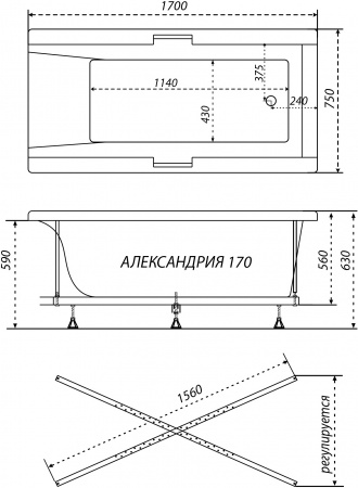 ��������� ����� Triton ����������� 170x75