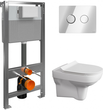 �������� ������ Cersanit City New clean on + ����������� Cersanit Aqua � ������� ����� ����