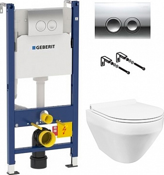 ��������  ������� ����������� ��� �������� Geberit Duofix Delta 458.124.21.1 3 � 1 � ������� ����� + ���� ��� ������� ���������� AM.PM Spirit FlashCle