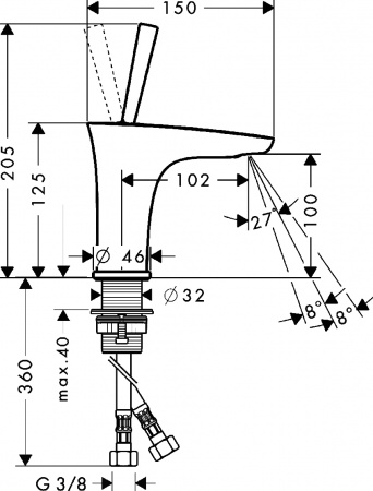 ��������� Hansgrohe PuraVida 15075400 ��� ��������