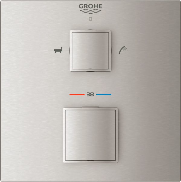 ��������� Grohe Grohtherm Cube 24155DC0 ��� ����� � �����, ����������