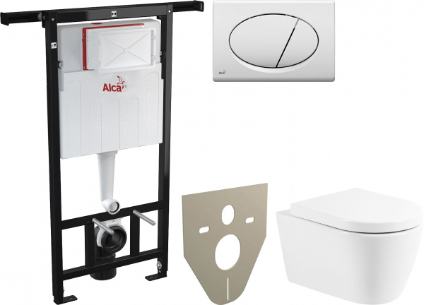 ��������  ������ ��������� BelBagno Marino BB105CHR � ������� + ������� ����������� AlcaPlast Jadromodul AM102/1120 + ������ ����� AlcaPlast ALCA M70 ����� + ���������������� ������