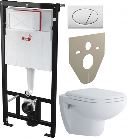 �������� ������ ��������� Duravit D-code 45700900A1 ������������ + ������� ����������� ��� �������� AlcaPlast Sadromodul AM101/1120-001 � ����� ������� � ������������� + �����