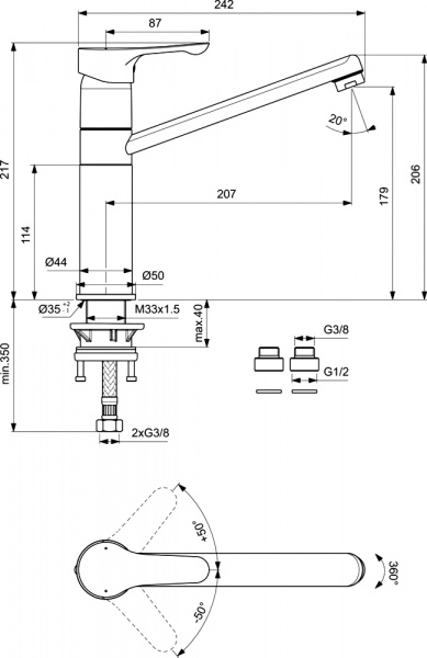 ��������� Vidima Wave BA418AA ��� �������� �����