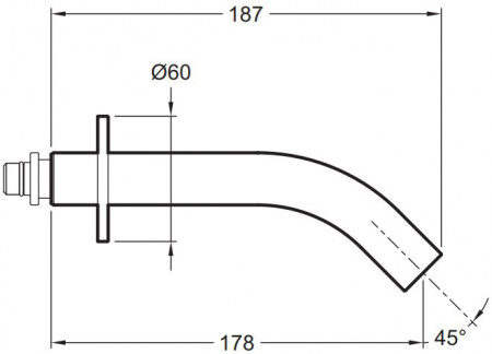 ��������� Jacob Delafon Grands Boulevards E25404-CP ��� �������� � ���������� ������, 2 �����