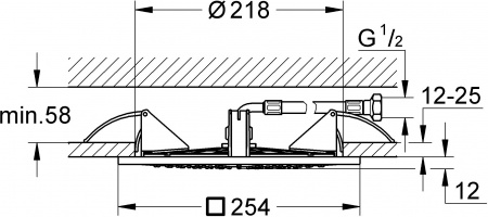 ������� ��� Grohe Rainshower F-Series 10 27467000