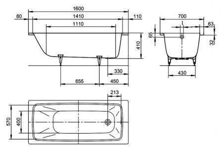 �������� ����� Kaldewei Cayono 748