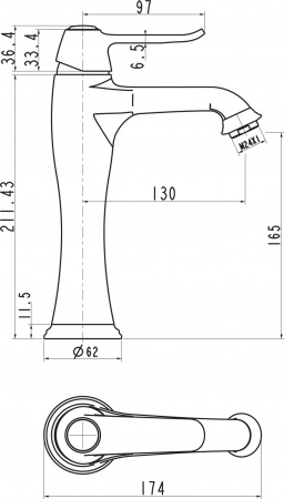 ��������� BelBagno Bordo BOR-LMC-CRM ��� ��������