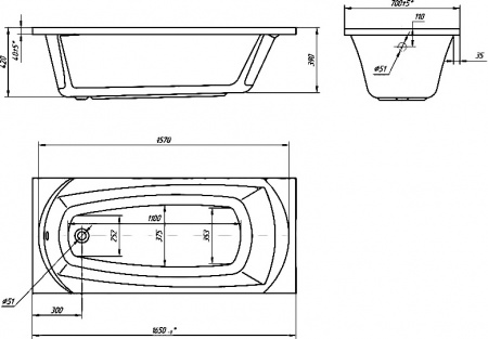 ��������� ����� 1MarKa Elegance 165x70, � �������