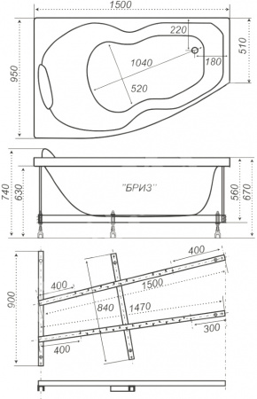 ��������� ����� Triton ���� 150x95 R � ��������