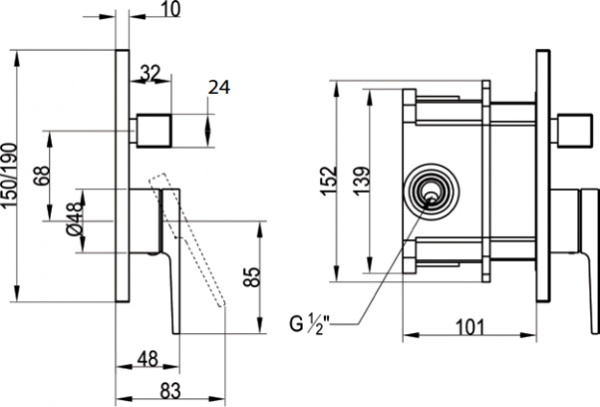 ��������� Villeroy & Boch Liberty TVS10700500061 ��� ����� � �����