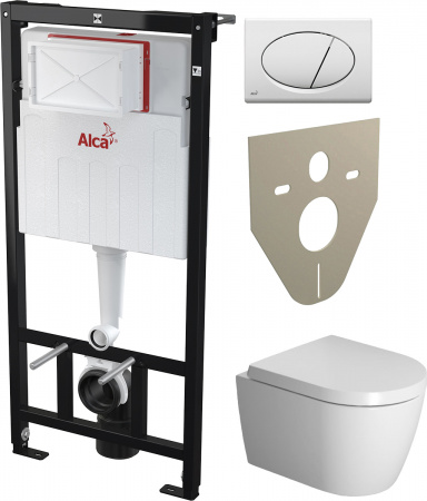 �������� ������ ��������� Duravit ME by Starck 2530090000 + ������� ����������� ��� �������� AlcaPlast Sadromodul AM101/1120-001 � ����� ������� � �������������