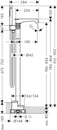��������� Axor Citterio E 36416000 � ���������� ������, ���������