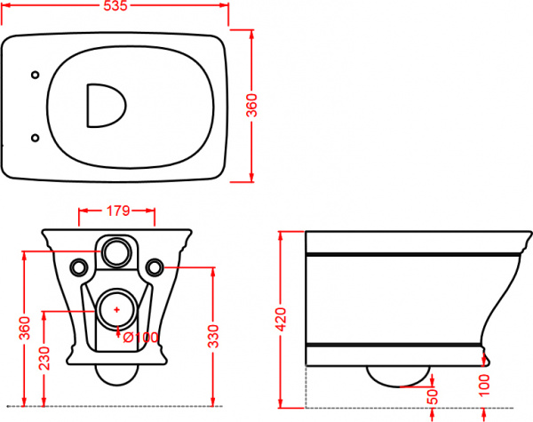 ������ ��������� ArtCeram Civitas CIV001 grigio acquarello