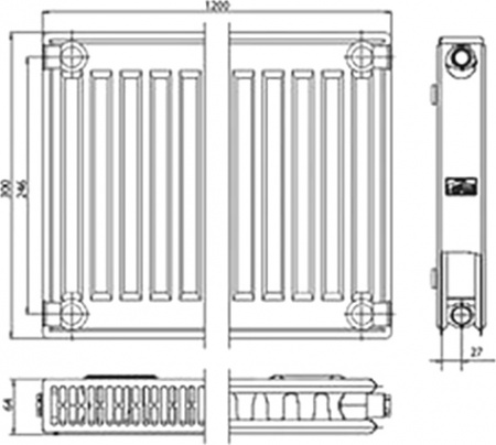   Kermi FTV120301201R2Y  12