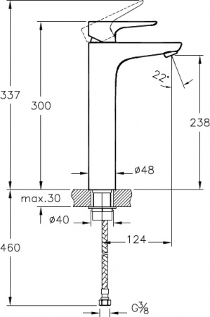 ��������� VitrA X-Line A42322EXP ��� ��������
