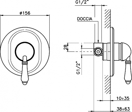 ��������� Nicolazzi Signal 3406CR75 � ���������� ������, ��� ����, ����