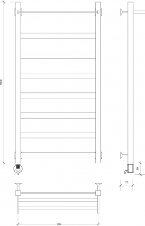 ����������������� ������������� Secado ������ 1 �� 100�50, ������ ����, L