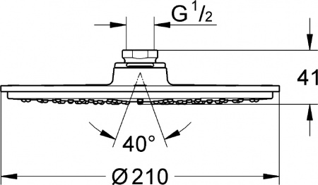 ������� ��� Grohe Rainshower Cosmopolitan 210 28368LS0