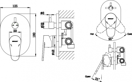 ��������� Bravat Eler FB848238CP-3-RUS � ���������� ������, ��� ����� � �����