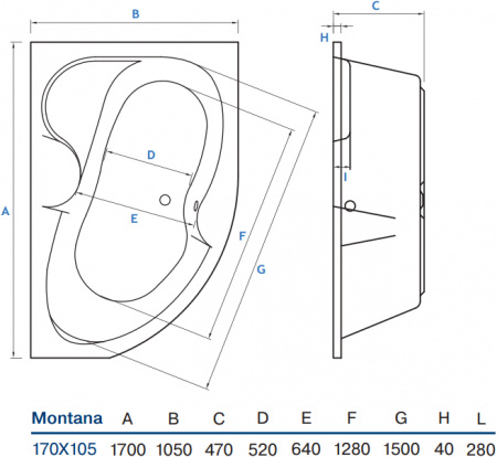 ��������� ����� Koller Pool Montana 170x105 R