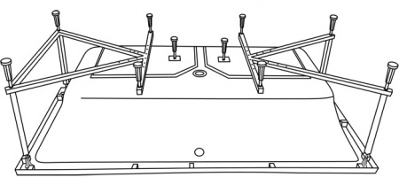 ��������� ����� Excellent Pryzmat 200x90