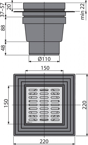 ������� ���� AlcaPlast APV13