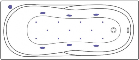 ��������� ����� Excellent Sekwana WAEX.SEK17.RELAX 170x75