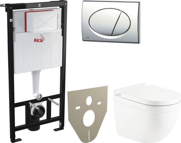 ��������  ������ ��������� BelBagno Senso-R BB017CHR � ������� + ������� ����������� AlcaPlast AM101/1120-4:1RS M71-001