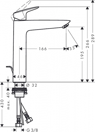  Hansgrohe Logis 71090000  