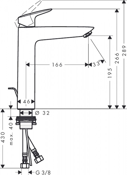  Hansgrohe Logis 71090000  