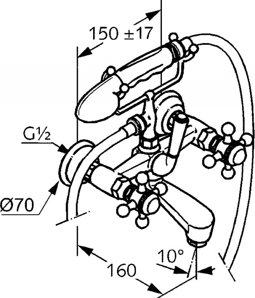 ��������� Kludi Adlon 514414520 ��� ����� � �����