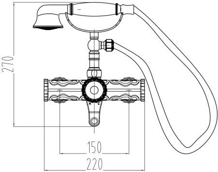 ��������� Milacio Villena MC.302.BBR ��� ����