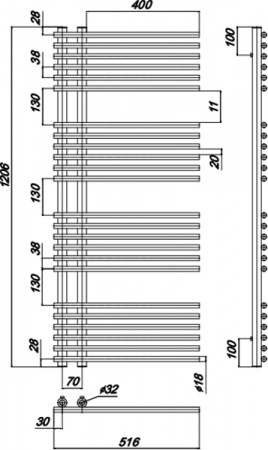 ����������������� ������� Ravak Style 516x1200