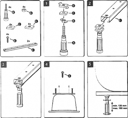 ��������� ����� Ideal Standard Hotline 180x80