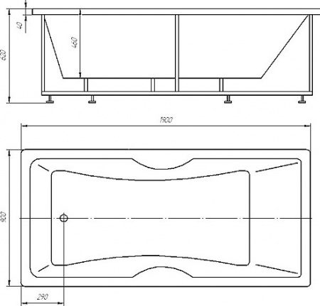 ��������� ����� ������� ������ FEN190-0000079 190x90