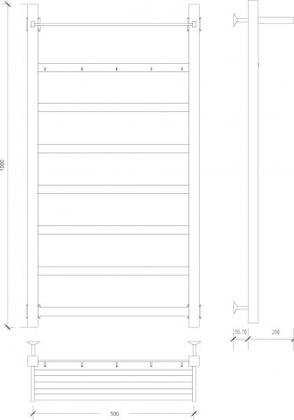 ����������������� ������� Secado ������� 1 ��� 100x50, ������ �������