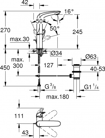 ��������� Grohe Eurostyle New 23569LS3 ��� ��������