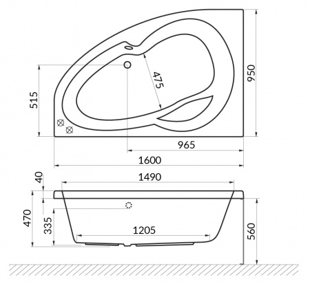 ��������� ����� Excellent Newa WAEX.NEP16.SOFT 160x95 P