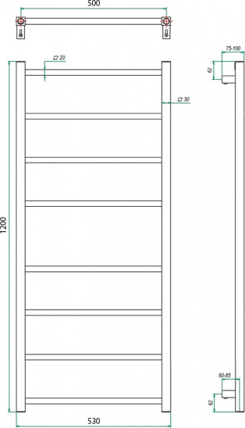 ����������������� ������� Grota Moda 53x120