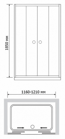 ������� ����� RGW Classic CL-10 (1160-1210)x1850 