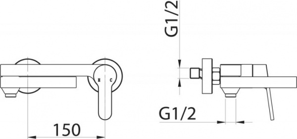 ��������� BelBagno Delta DEL-BLVM-IN ��� ����� � �����