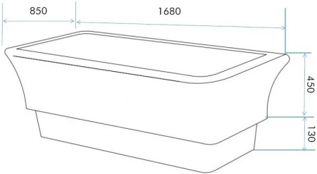 ��������� ����� Abber AB9221 170x85 � ���������� ���������