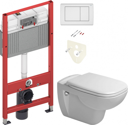 ��������  ������ ��������� Duravit D-Code 22110900002 + ������� ����������� ��� �������� TECE Base K440322 � ������� ����� + ������-������� Duravit D-