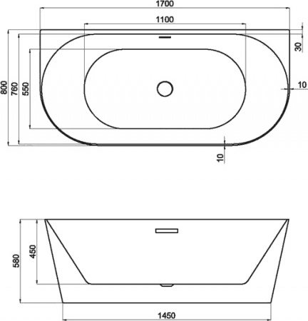 ��������� ����� Black&White Swan SB116 170x80