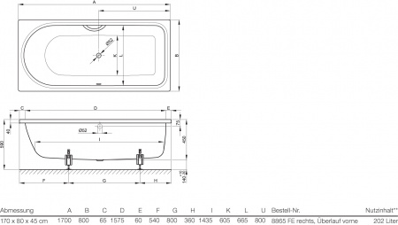�������� ����� Bette Ocean 8865 PLUS, AR ������� �������