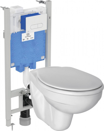 ��������  ���� ��� ������� ���������� Ideal Standard Ecco W740601 + ������-������� Ideal Standard Ecco W302601 ����� ���� + ������� ����������� ��� ��