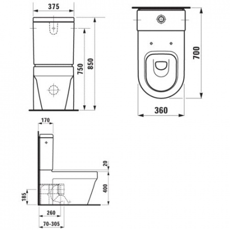 ������-������� Laufen Form 9767.1.300.000.1 � �����������
